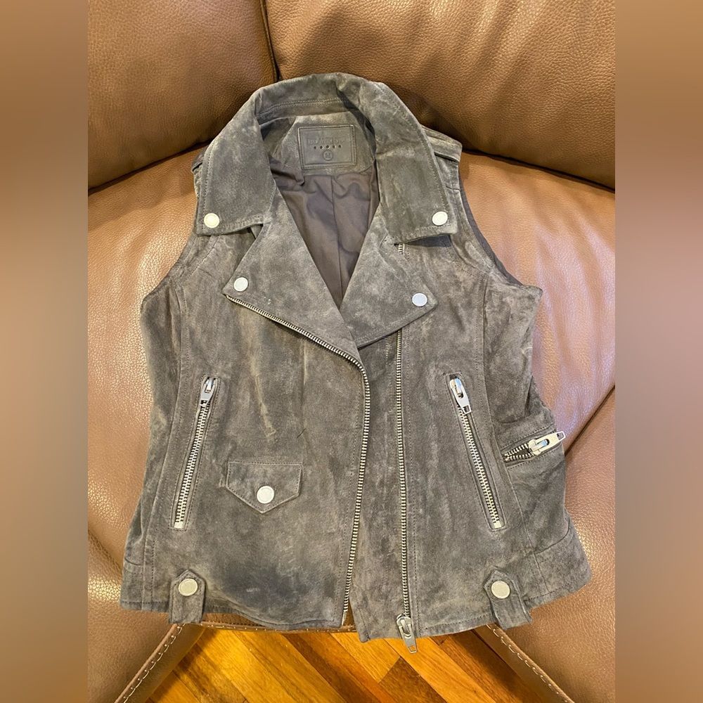 BlankNYC suede vest